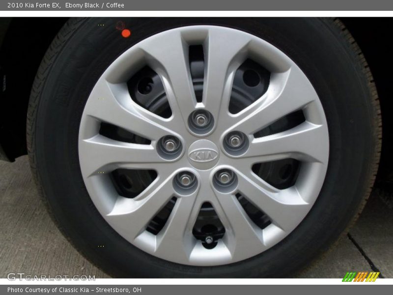 Ebony Black / Coffee 2010 Kia Forte EX