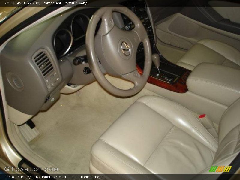 Parchment Crystal / Ivory 2003 Lexus GS 300