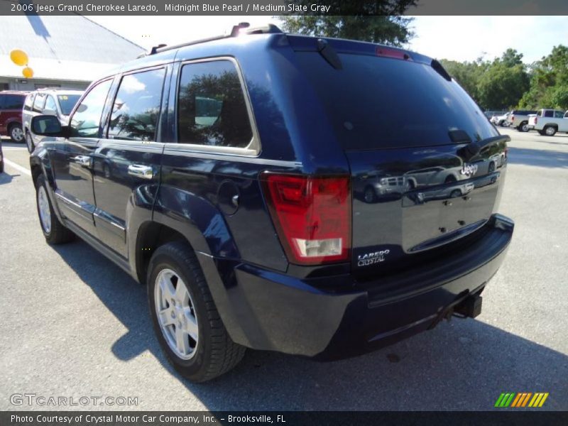 Midnight Blue Pearl / Medium Slate Gray 2006 Jeep Grand Cherokee Laredo