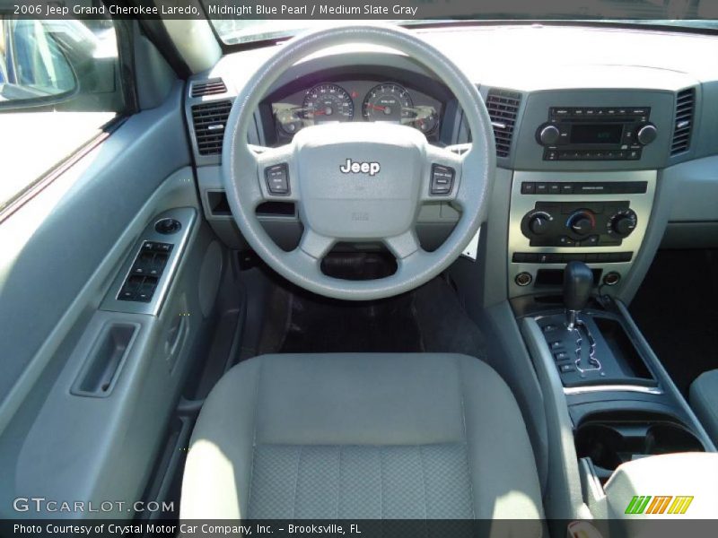 Midnight Blue Pearl / Medium Slate Gray 2006 Jeep Grand Cherokee Laredo