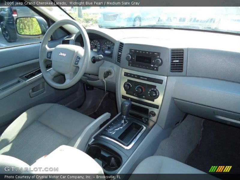 Midnight Blue Pearl / Medium Slate Gray 2006 Jeep Grand Cherokee Laredo