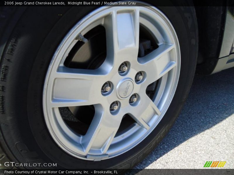 Midnight Blue Pearl / Medium Slate Gray 2006 Jeep Grand Cherokee Laredo