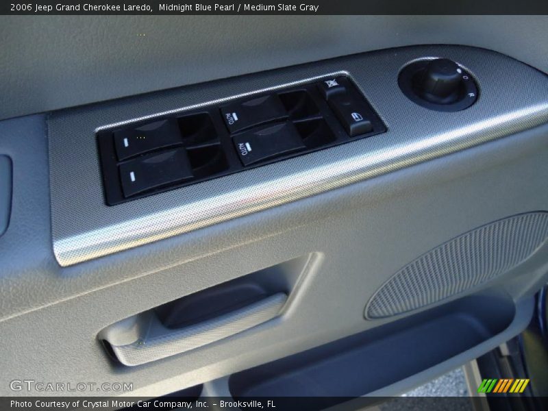 Midnight Blue Pearl / Medium Slate Gray 2006 Jeep Grand Cherokee Laredo