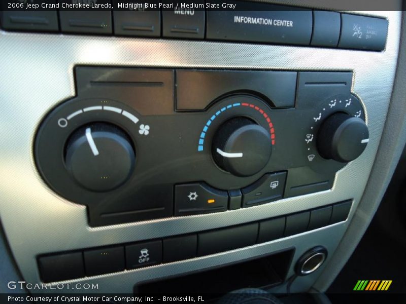Midnight Blue Pearl / Medium Slate Gray 2006 Jeep Grand Cherokee Laredo
