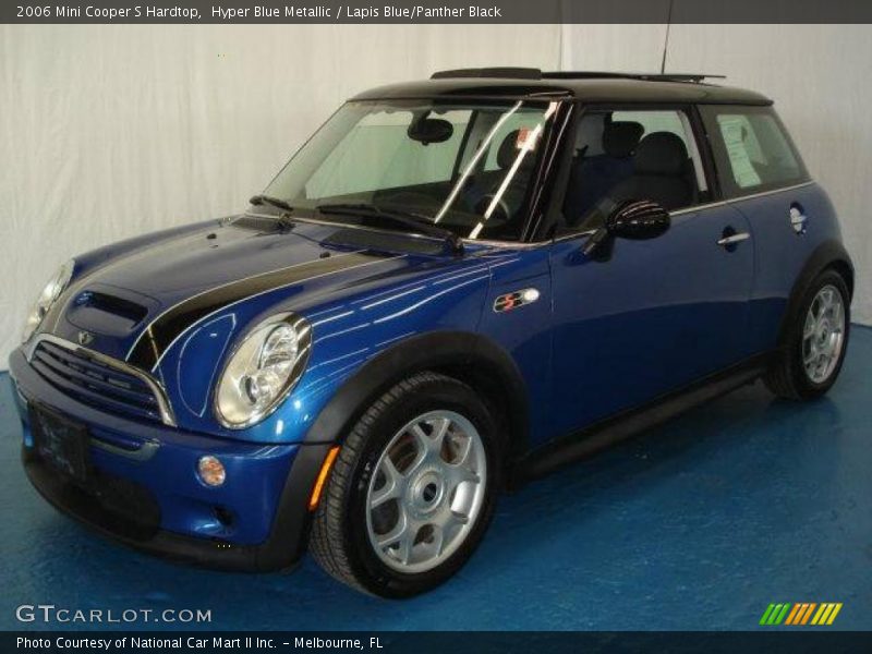 Hyper Blue Metallic / Lapis Blue/Panther Black 2006 Mini Cooper S Hardtop