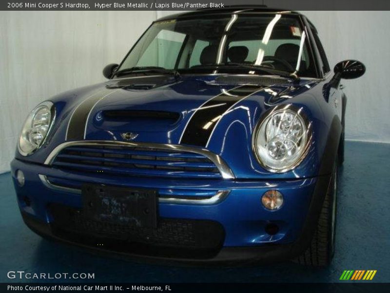 Hyper Blue Metallic / Lapis Blue/Panther Black 2006 Mini Cooper S Hardtop