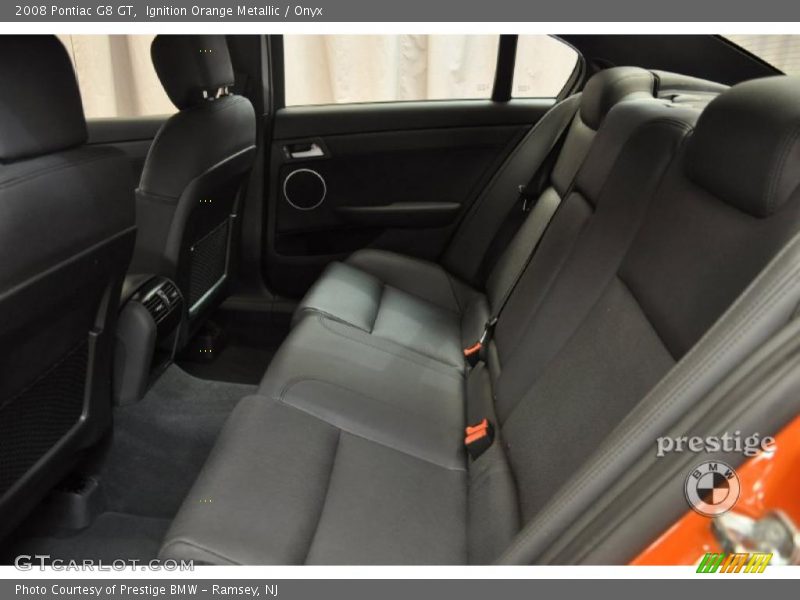 Ignition Orange Metallic / Onyx 2008 Pontiac G8 GT