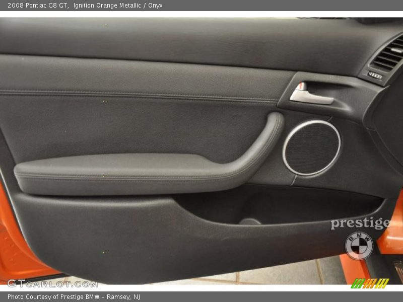 Ignition Orange Metallic / Onyx 2008 Pontiac G8 GT