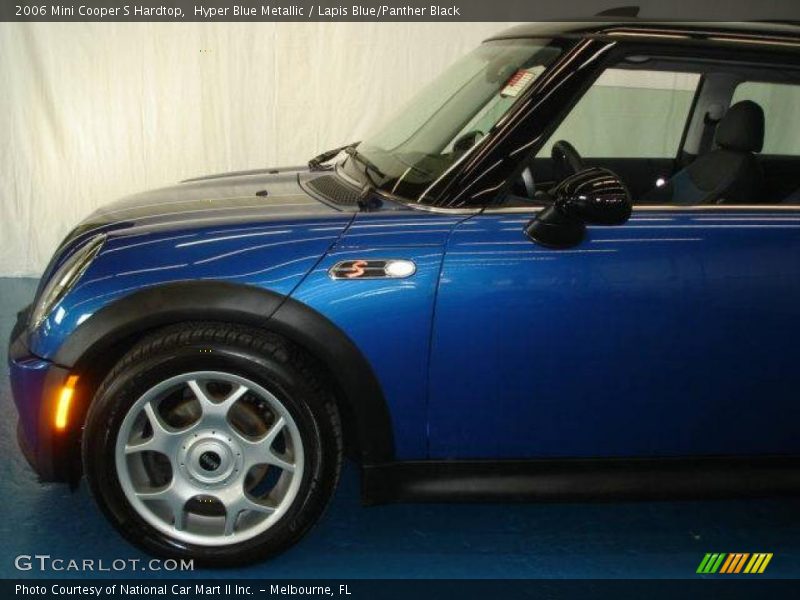 Hyper Blue Metallic / Lapis Blue/Panther Black 2006 Mini Cooper S Hardtop