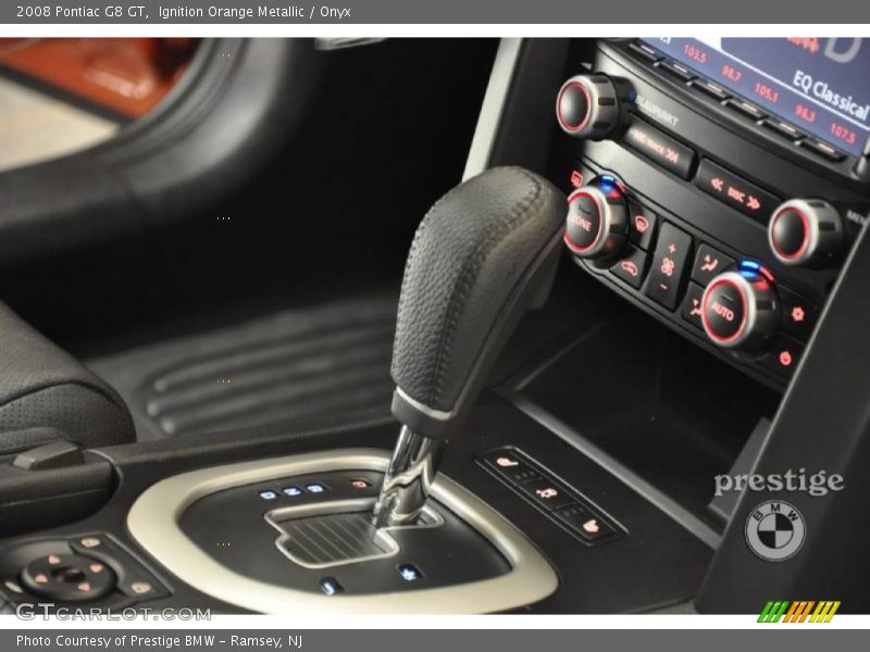 Ignition Orange Metallic / Onyx 2008 Pontiac G8 GT
