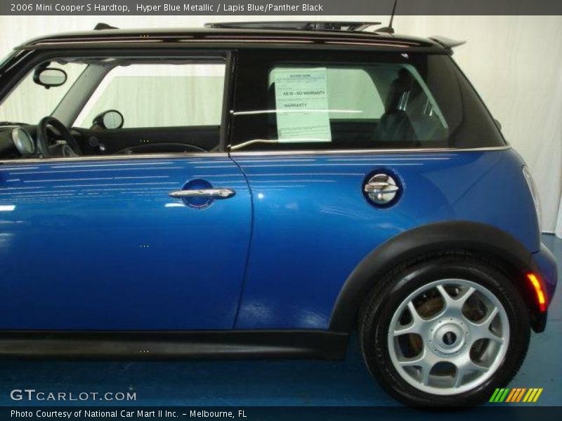 Hyper Blue Metallic / Lapis Blue/Panther Black 2006 Mini Cooper S Hardtop