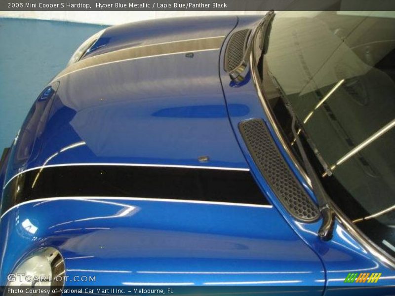Hyper Blue Metallic / Lapis Blue/Panther Black 2006 Mini Cooper S Hardtop
