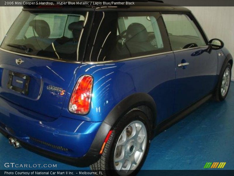 Hyper Blue Metallic / Lapis Blue/Panther Black 2006 Mini Cooper S Hardtop
