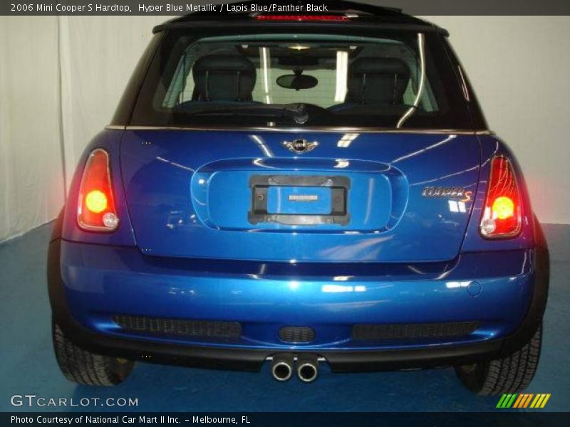 Hyper Blue Metallic / Lapis Blue/Panther Black 2006 Mini Cooper S Hardtop