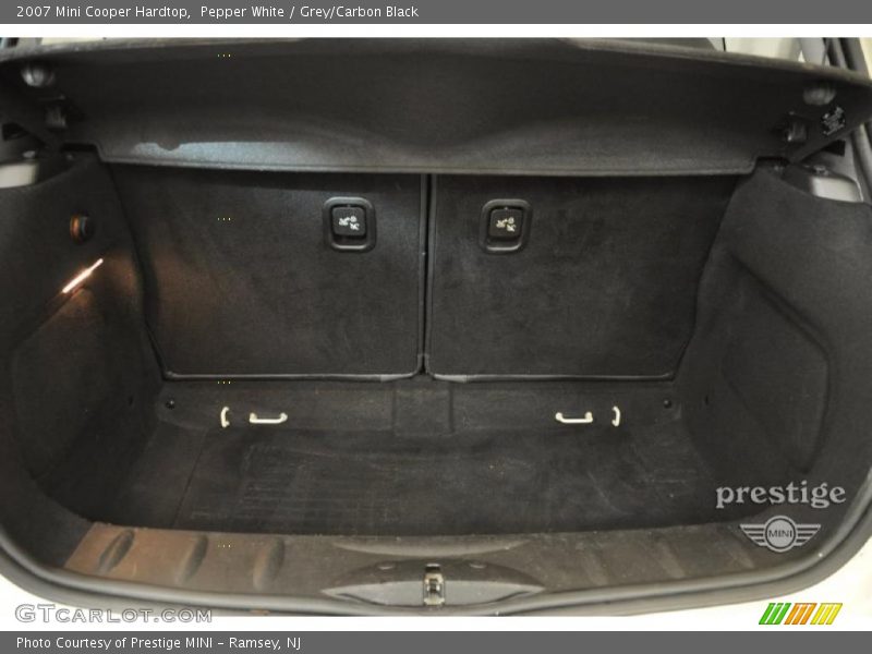 Pepper White / Grey/Carbon Black 2007 Mini Cooper Hardtop