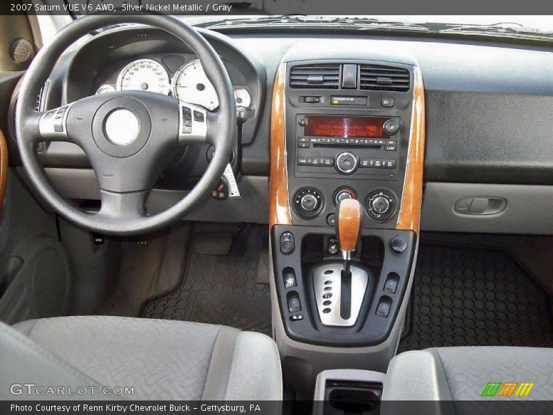 Silver Nickel Metallic / Gray 2007 Saturn VUE V6 AWD