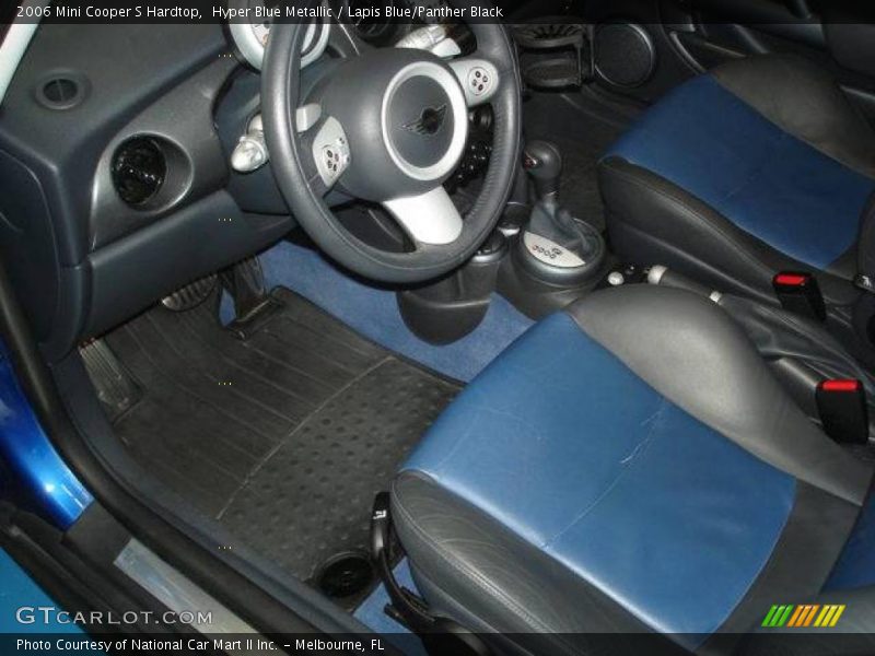 Hyper Blue Metallic / Lapis Blue/Panther Black 2006 Mini Cooper S Hardtop