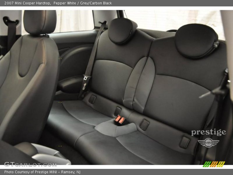 Pepper White / Grey/Carbon Black 2007 Mini Cooper Hardtop