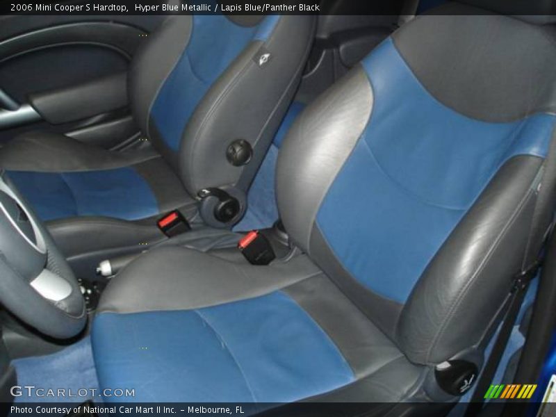 Hyper Blue Metallic / Lapis Blue/Panther Black 2006 Mini Cooper S Hardtop