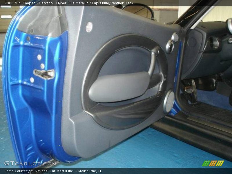 Hyper Blue Metallic / Lapis Blue/Panther Black 2006 Mini Cooper S Hardtop