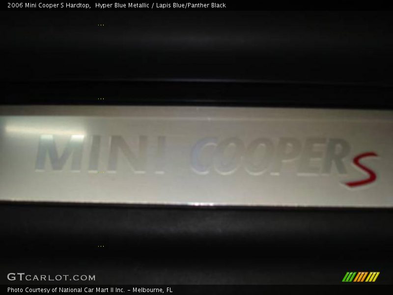 Hyper Blue Metallic / Lapis Blue/Panther Black 2006 Mini Cooper S Hardtop