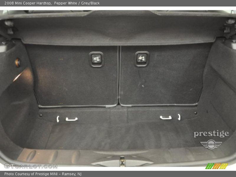 Pepper White / Grey/Black 2008 Mini Cooper Hardtop