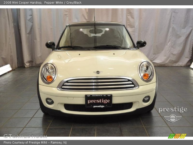 Pepper White / Grey/Black 2008 Mini Cooper Hardtop