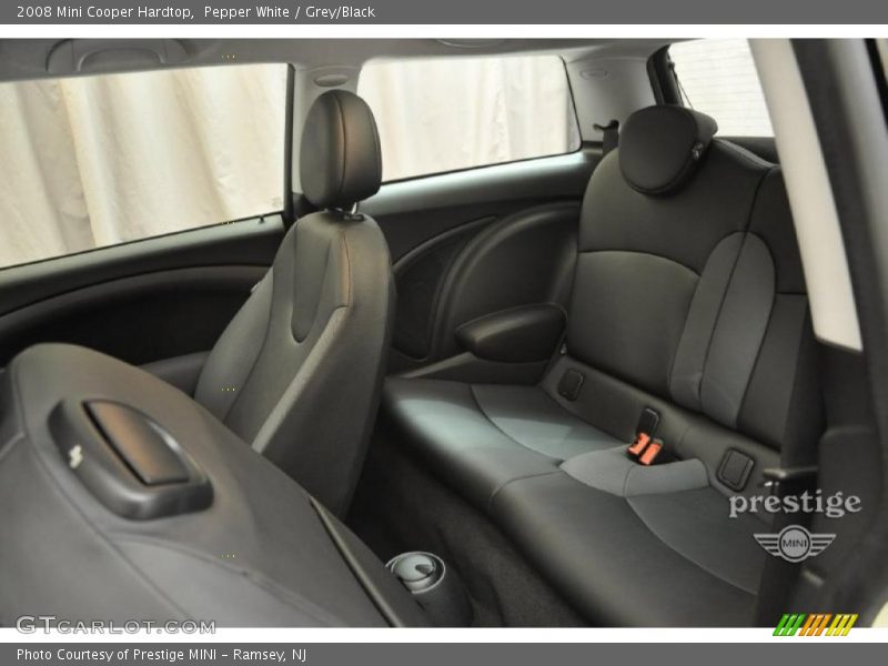 Pepper White / Grey/Black 2008 Mini Cooper Hardtop