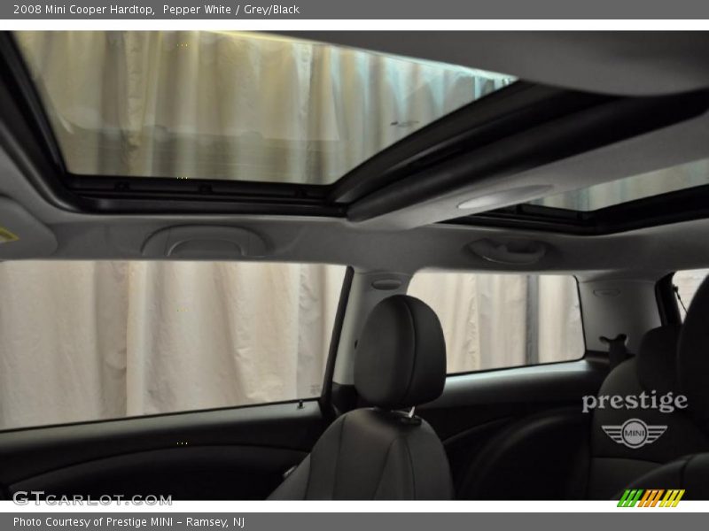 Pepper White / Grey/Black 2008 Mini Cooper Hardtop
