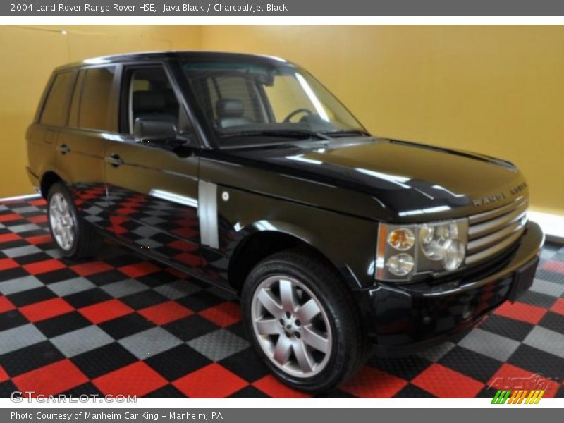 Java Black / Charcoal/Jet Black 2004 Land Rover Range Rover HSE