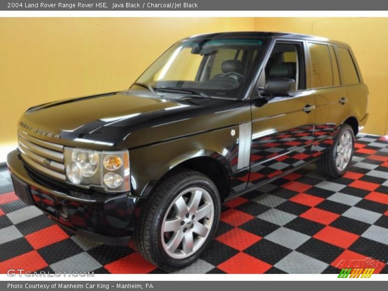 Java Black / Charcoal/Jet Black 2004 Land Rover Range Rover HSE