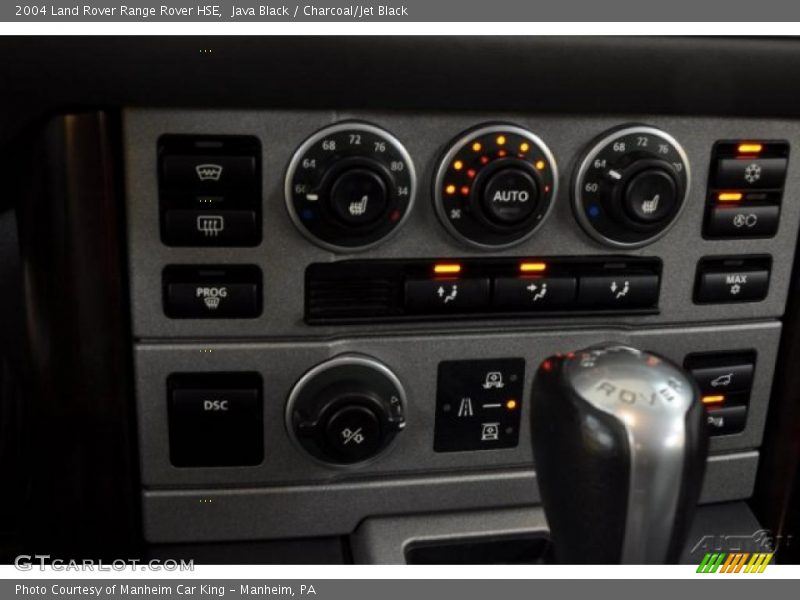 Java Black / Charcoal/Jet Black 2004 Land Rover Range Rover HSE