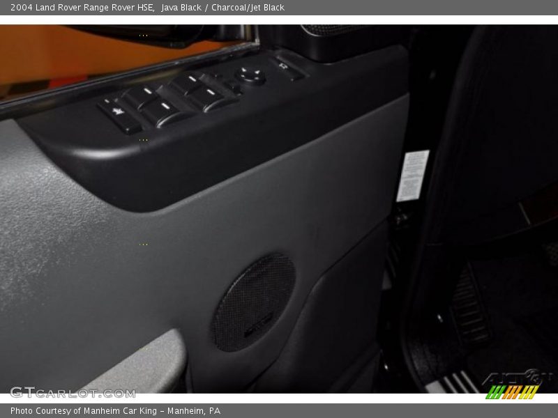 Java Black / Charcoal/Jet Black 2004 Land Rover Range Rover HSE