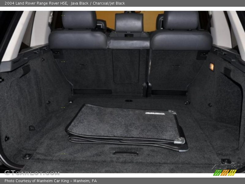Java Black / Charcoal/Jet Black 2004 Land Rover Range Rover HSE
