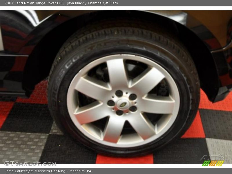 Java Black / Charcoal/Jet Black 2004 Land Rover Range Rover HSE