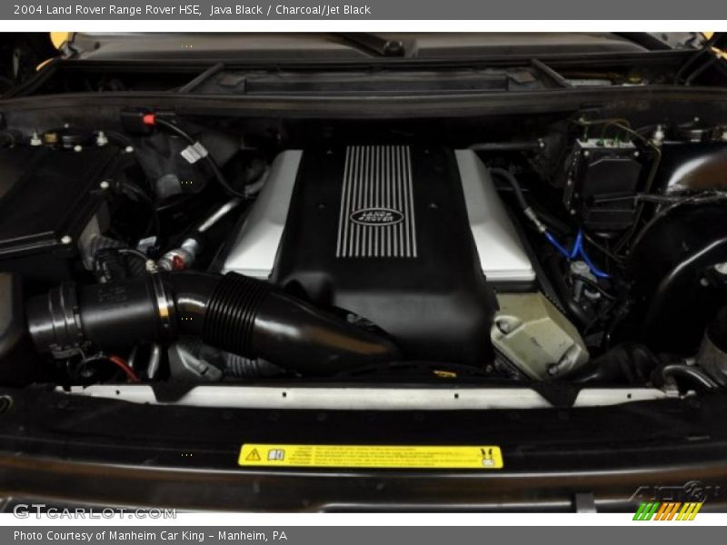 Java Black / Charcoal/Jet Black 2004 Land Rover Range Rover HSE