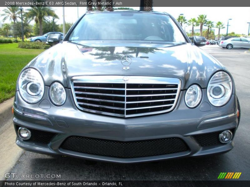 Flint Grey Metallic / Ash 2008 Mercedes-Benz E 63 AMG Sedan