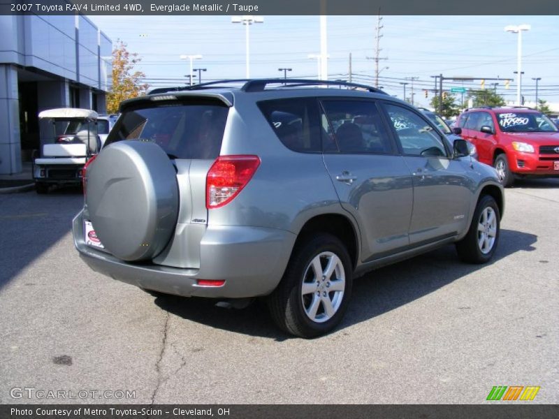 Everglade Metallic / Taupe 2007 Toyota RAV4 Limited 4WD