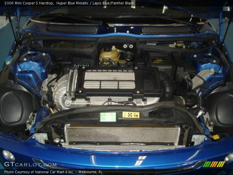 Hyper Blue Metallic / Lapis Blue/Panther Black 2006 Mini Cooper S Hardtop