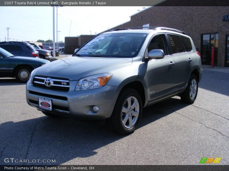 Everglade Metallic / Taupe 2007 Toyota RAV4 Limited 4WD