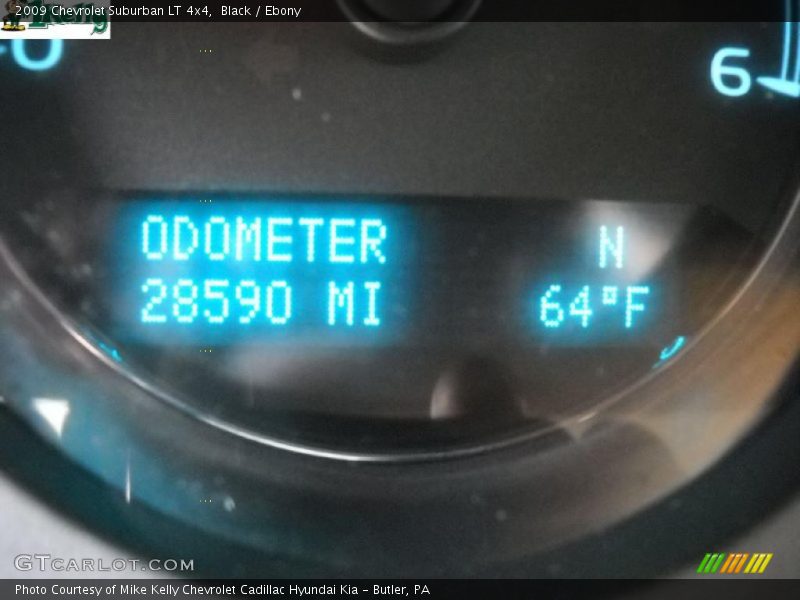 Black / Ebony 2009 Chevrolet Suburban LT 4x4
