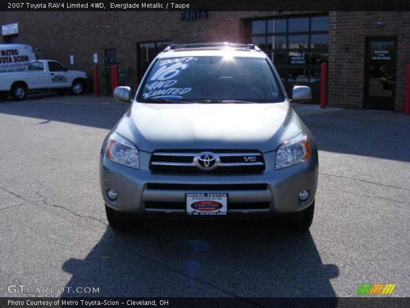 Everglade Metallic / Taupe 2007 Toyota RAV4 Limited 4WD