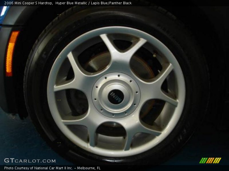 Hyper Blue Metallic / Lapis Blue/Panther Black 2006 Mini Cooper S Hardtop