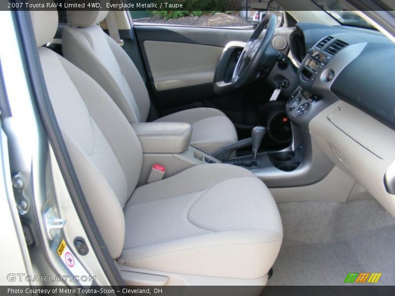 Everglade Metallic / Taupe 2007 Toyota RAV4 Limited 4WD