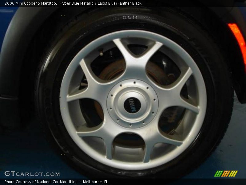 Hyper Blue Metallic / Lapis Blue/Panther Black 2006 Mini Cooper S Hardtop