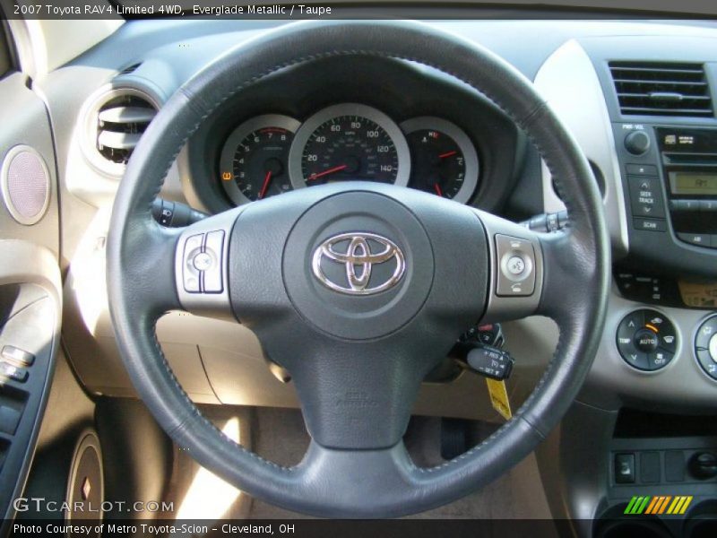 Everglade Metallic / Taupe 2007 Toyota RAV4 Limited 4WD
