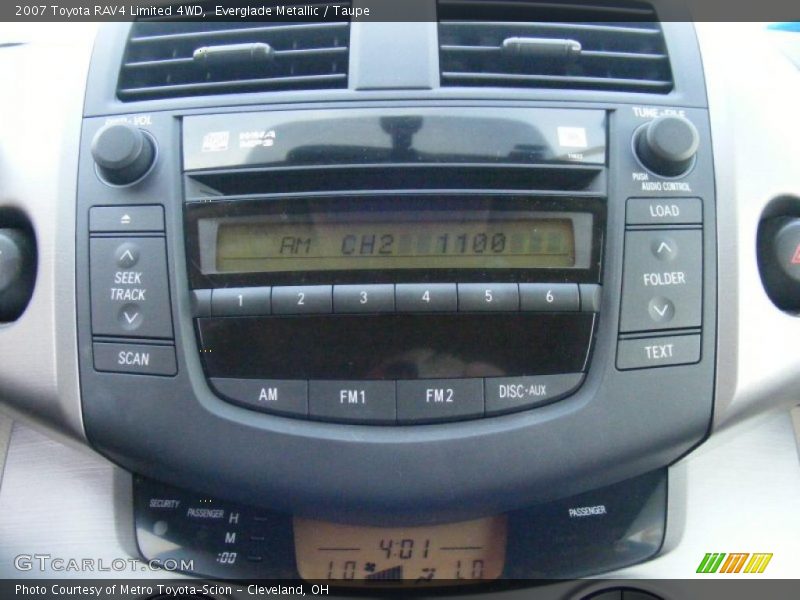 Everglade Metallic / Taupe 2007 Toyota RAV4 Limited 4WD