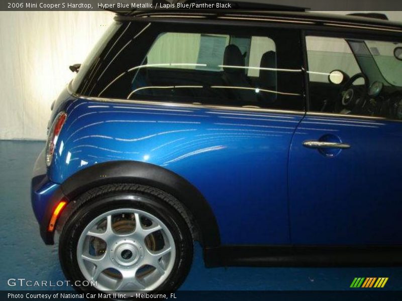Hyper Blue Metallic / Lapis Blue/Panther Black 2006 Mini Cooper S Hardtop