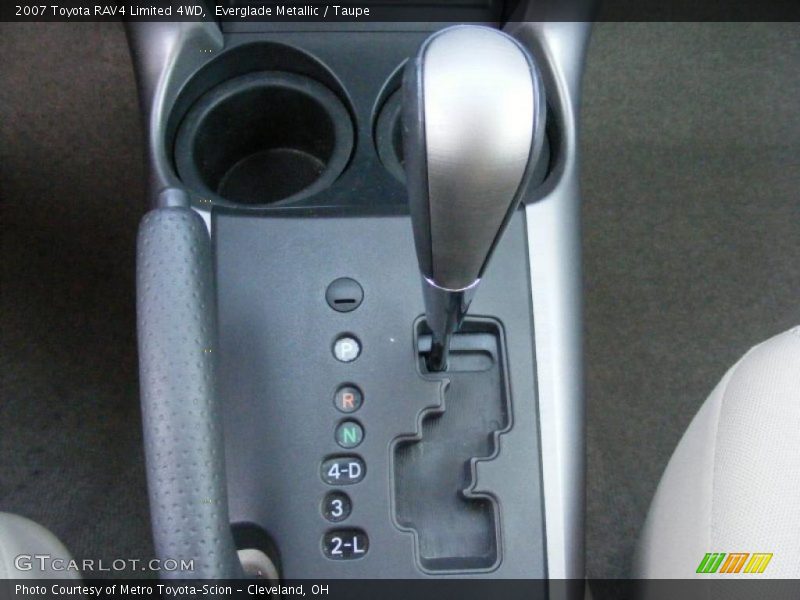 Everglade Metallic / Taupe 2007 Toyota RAV4 Limited 4WD