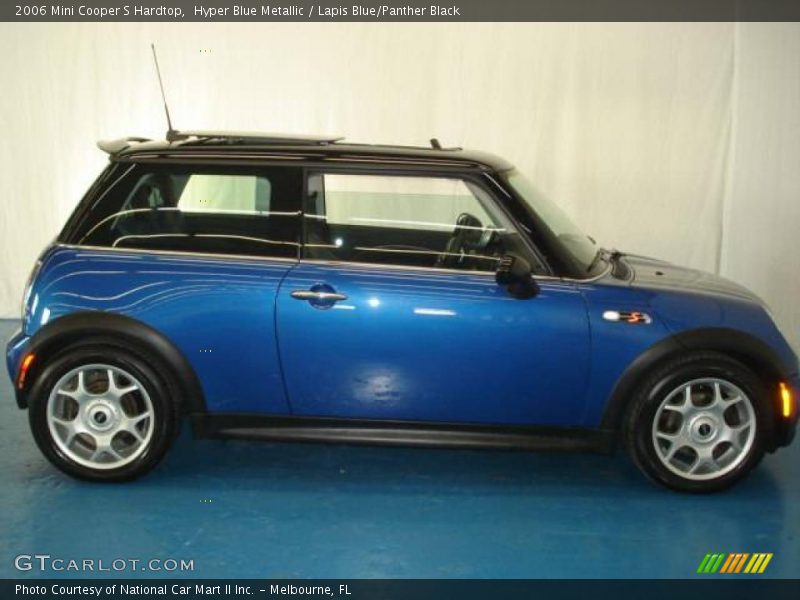 Hyper Blue Metallic / Lapis Blue/Panther Black 2006 Mini Cooper S Hardtop